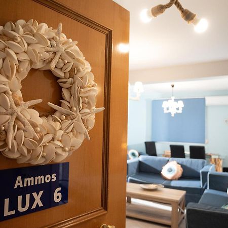 Ammos Lux Apartments Agia Triada  Bagian luar foto