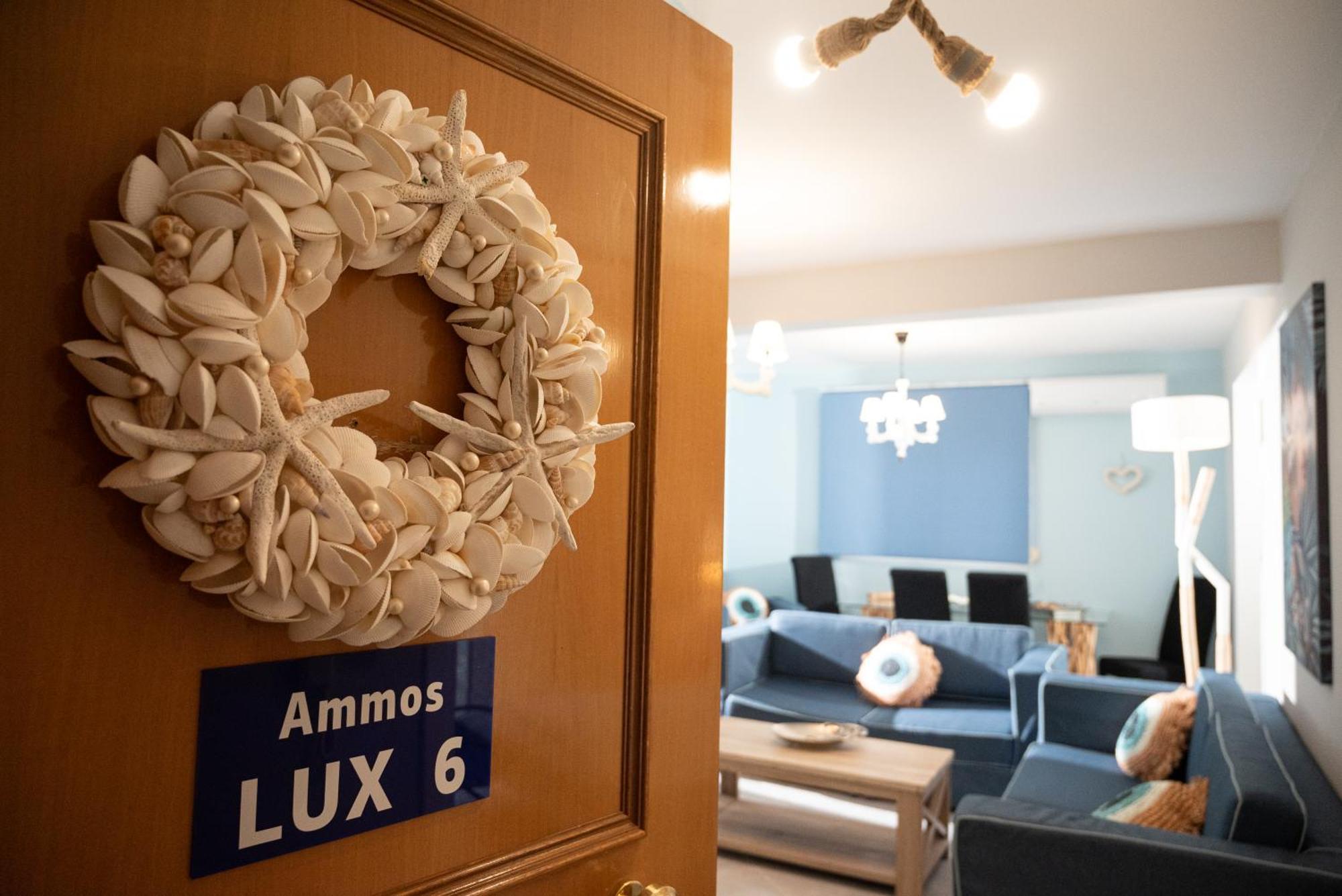 Ammos Lux Apartments Agia Triada  Bagian luar foto